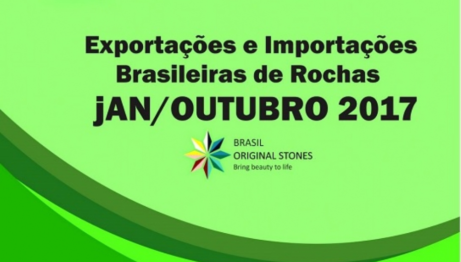 Imagem de Exportações e Importações Brasileiras de Rochas- Outubro 2017