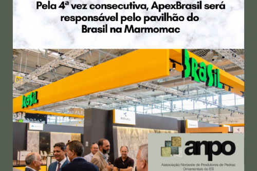 Imagem de Pela 4ª vez consecutiva, ApexBrasil será responsável pelo pavilhão do Brasil na Marmomac